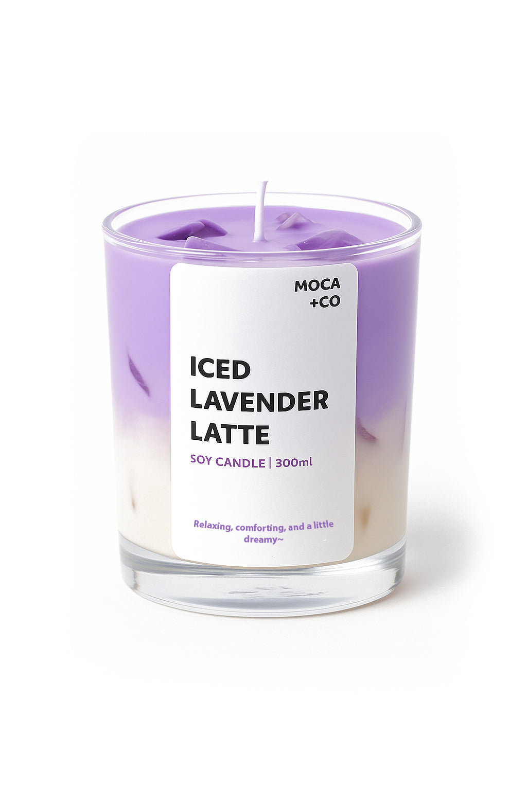 Lavender Iced Latte