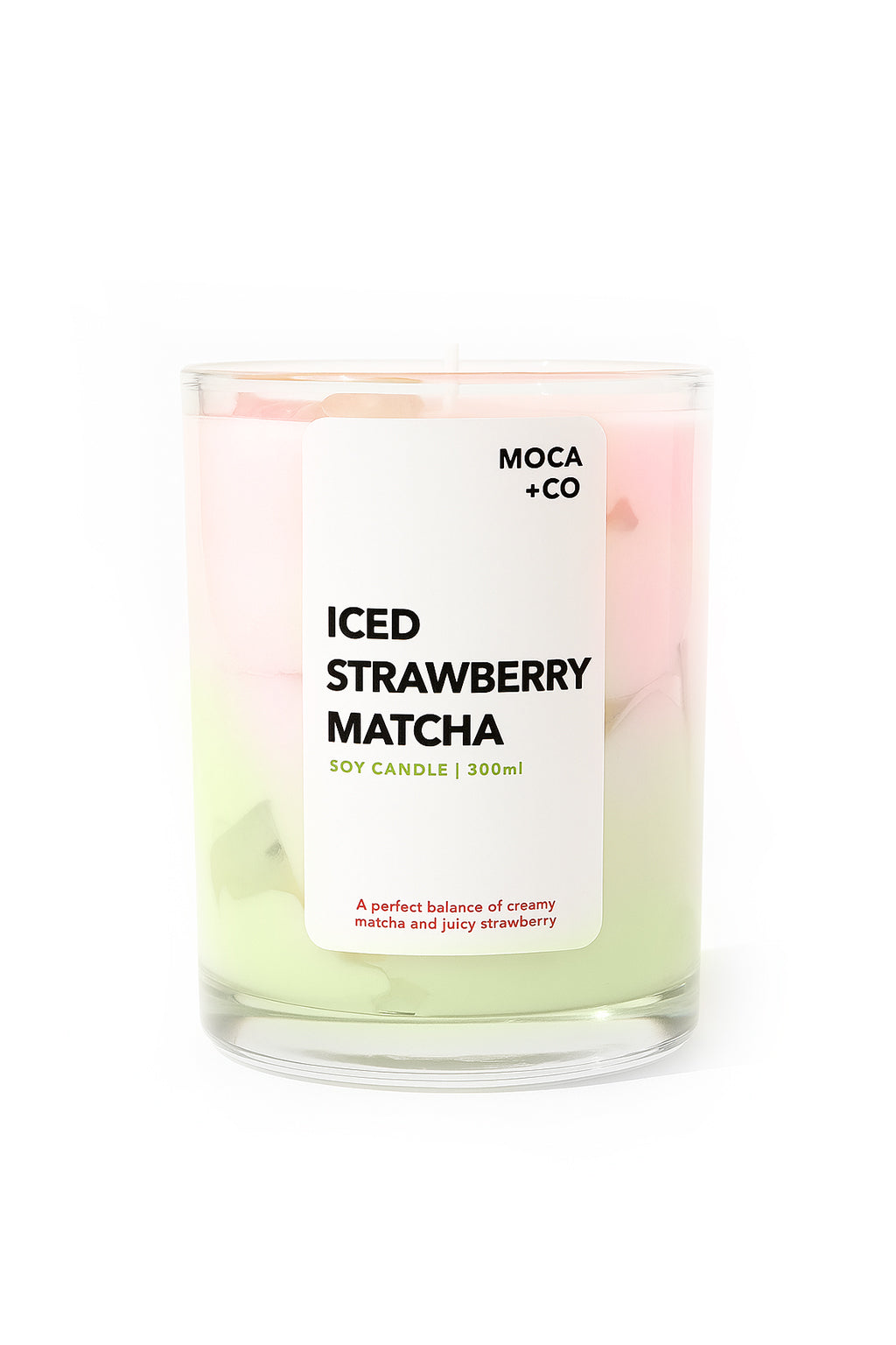 Iced Strawberry Matcha